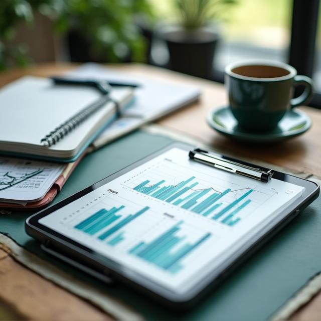 Analytische Marketing Strategie Konzept